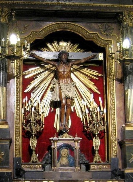 Cristo del Desamparo - Talla de Alonso de Mena